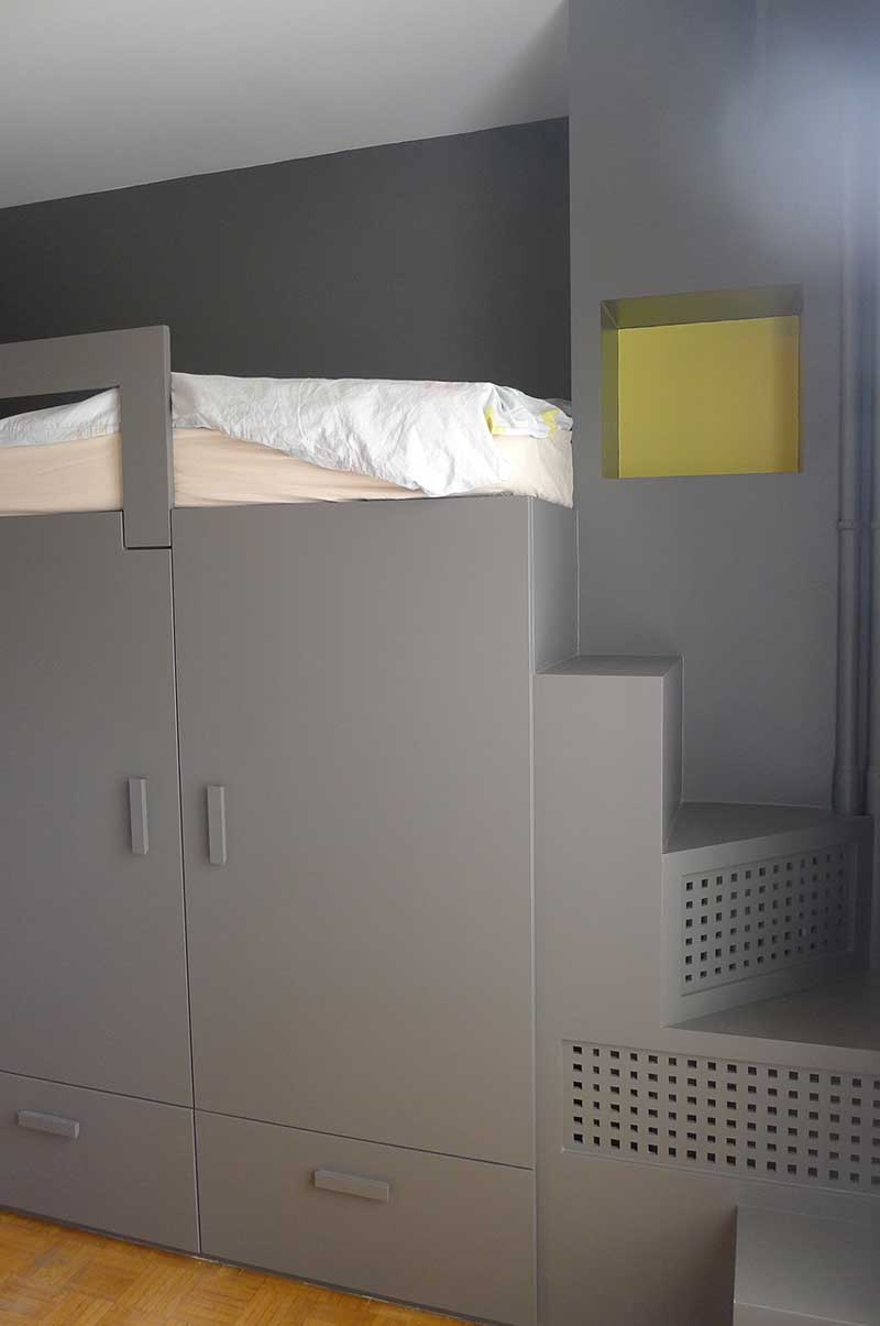 Interior layout – Paris 11th