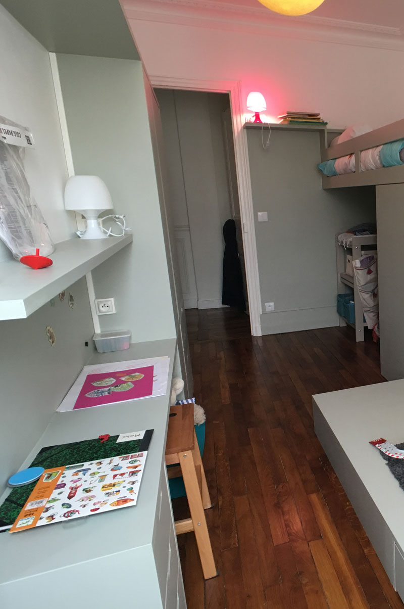 Interior layout – Paris 13th